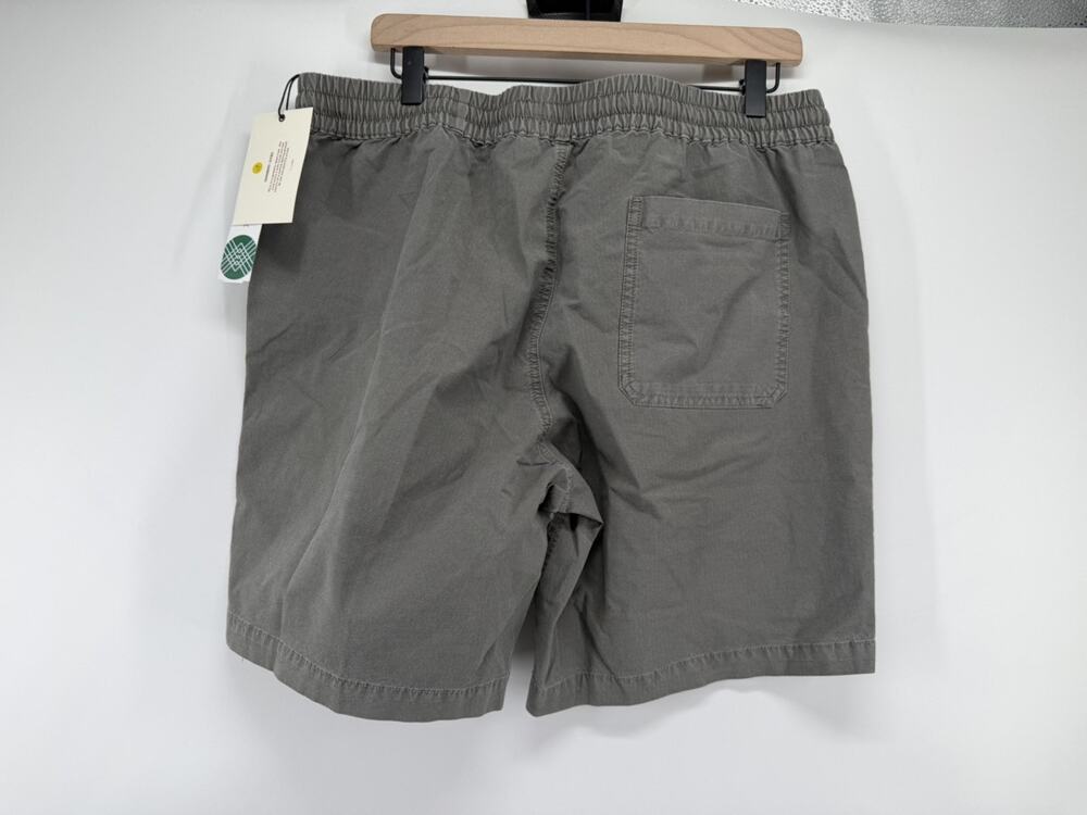 Alesbury Men's Garment Dye Stretch Porkchop Pocket Short DH3 Green Large NWT